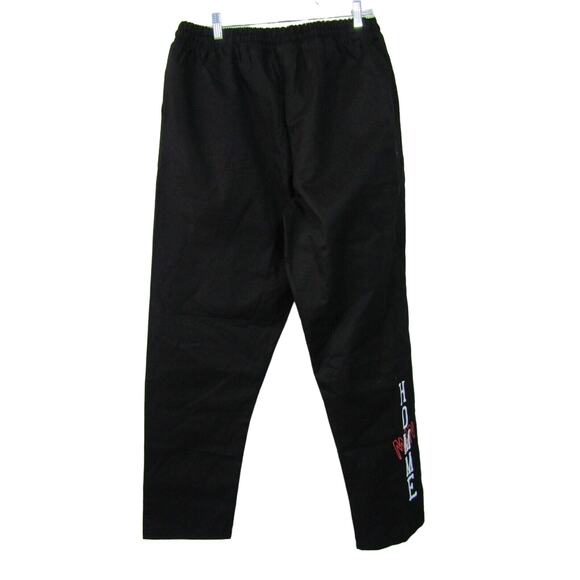 Man BoohooMan Applique Straight Pants size 38 Gorpcore‎ Outdoor Fleece Grung - Picture 2 of 12